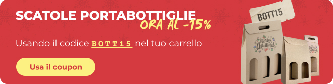 Sconto scatole portabottiglie